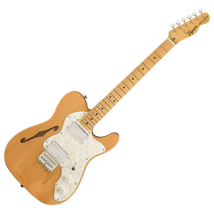 Squier Classic Vibe '70s Telecaster Thinline Maple Fingerboard Electric Guitar - Natural
