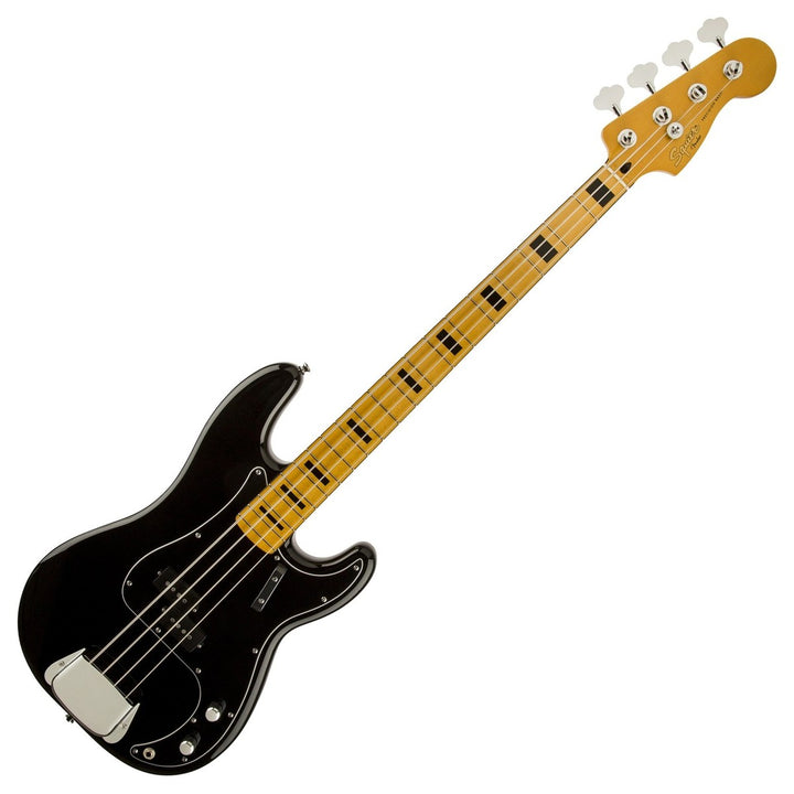 Squier Classic Vibe '70s Precision Bass Maple Fingerboard Electric Bass Guitar (Black)