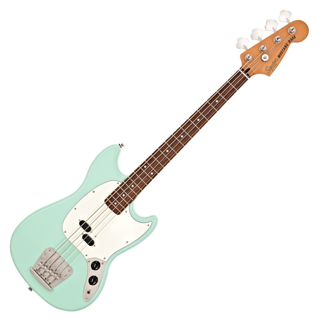 Squier Classic Vibe '60s Mustang Bass Laurel Fingerboard Electric Bass Guitar - Surf Green