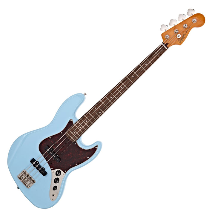 Squier Classic Vibe '60s Jazz Bass Laurel Fingerboard Electric Bass Guitar - Daphne Blue