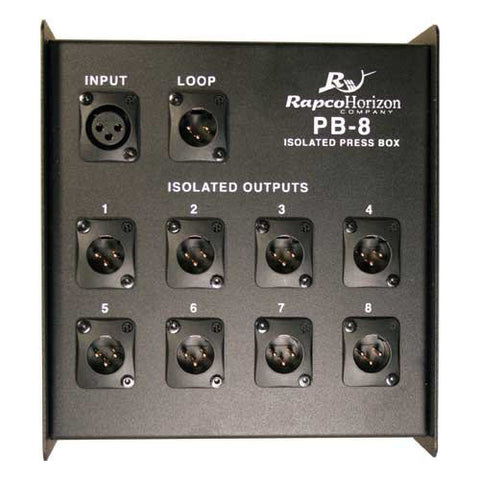 Rapco PB8 Press Box Audio Interface (RENTAL)
