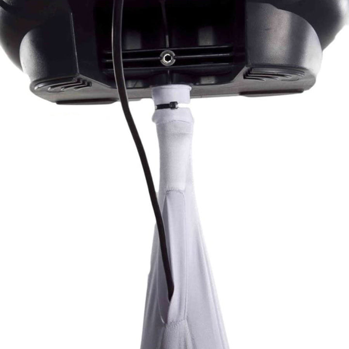 White Scrim Cover for Speaker Stand (RENTAL)