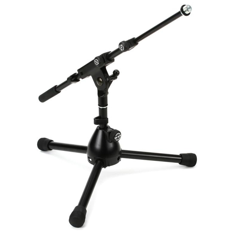 K&M Microphone Stand (Short) w/ Boom Arm (RENTAL)