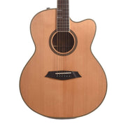 Sire Larry Carlton A4 Grand Auditorium Cutaway SIB Acoustic Guitar - Natural Gloss