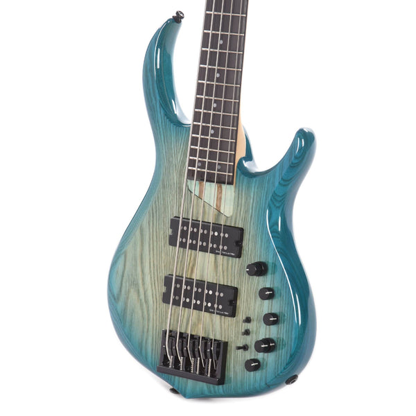 Sire Marcus Miller M5 Swamp Ash 5-String 2nd Gen Electric Bass Guitar (Transparent Blue Satin)