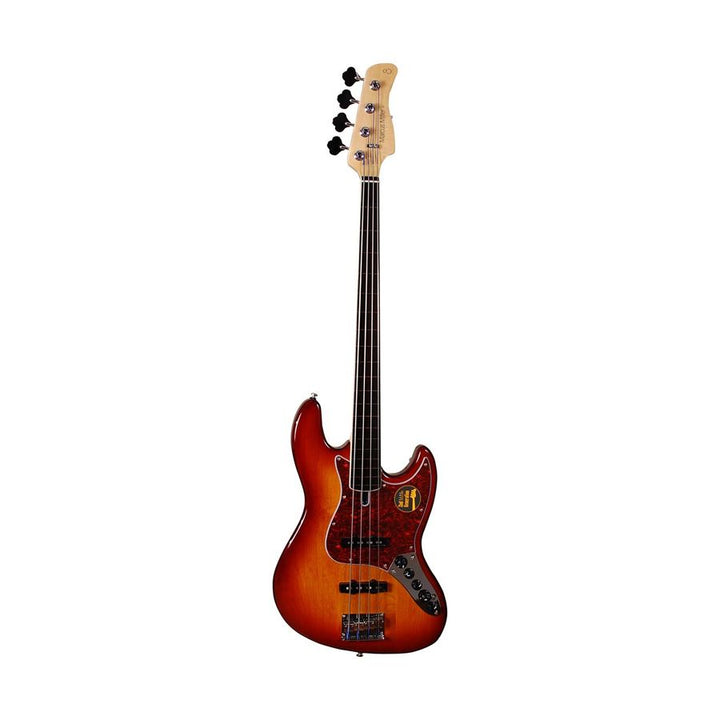 Sire Marcus Miller V7 Alder 4-String 2nd Gen  Fretless Bass Guitar (Tobacco Sunburst)
