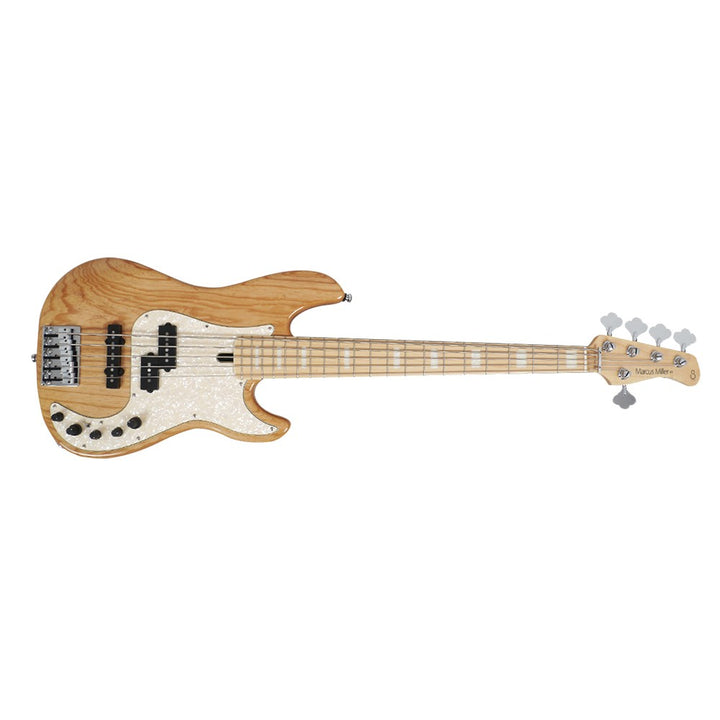 Sire Marcus Miller P7 Swamp Ash 5-String 2nd Gen Electric Bass Guitar - Natural