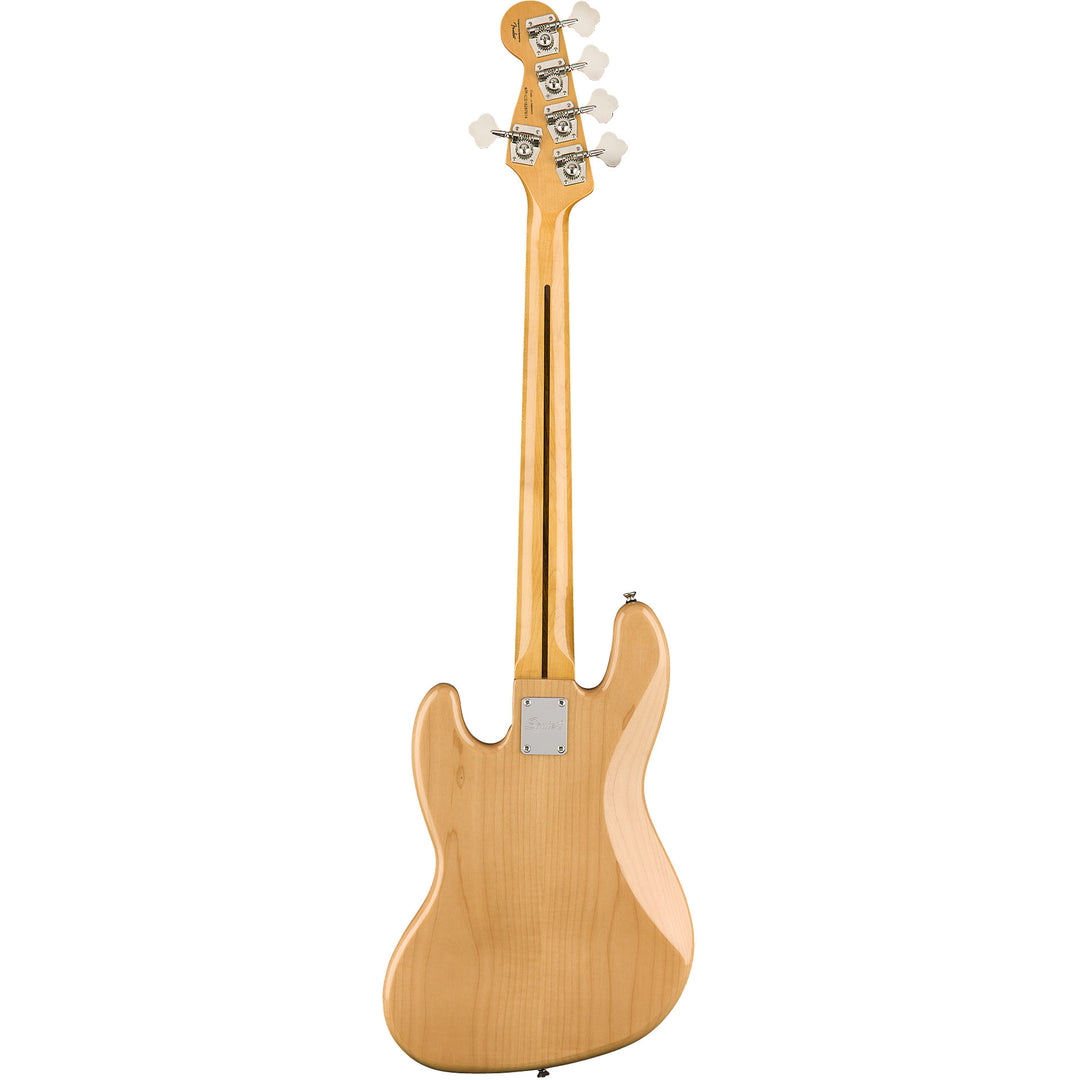 Squier Classic Vibe '70s Jazz Bass V Maple Fingerboard Electric Bass Guitar - Natural