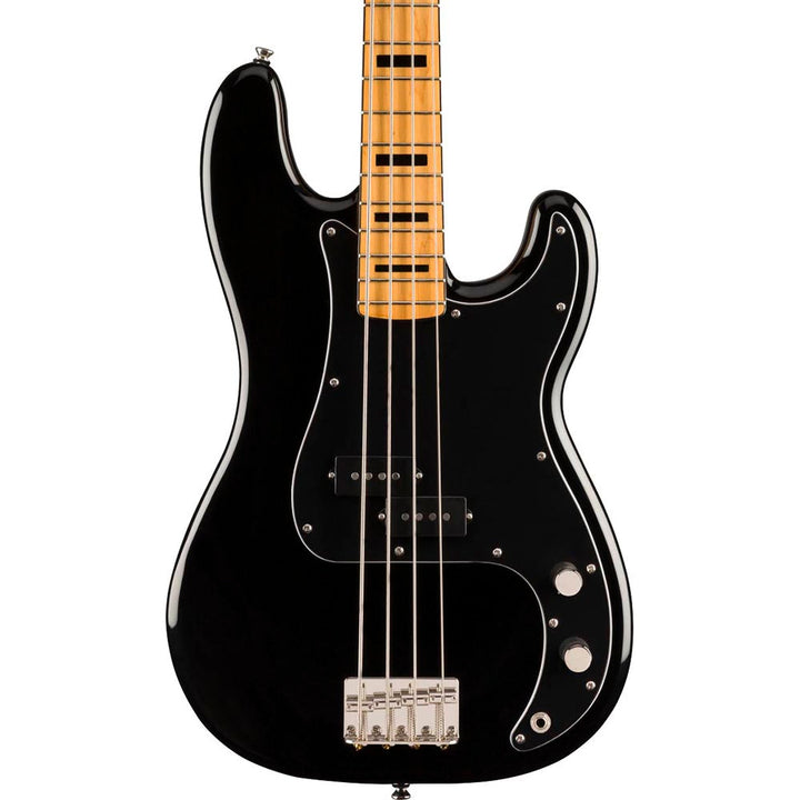 Squier Classic Vibe '70s Precision Bass Maple Fingerboard Electric Bass Guitar (Black)