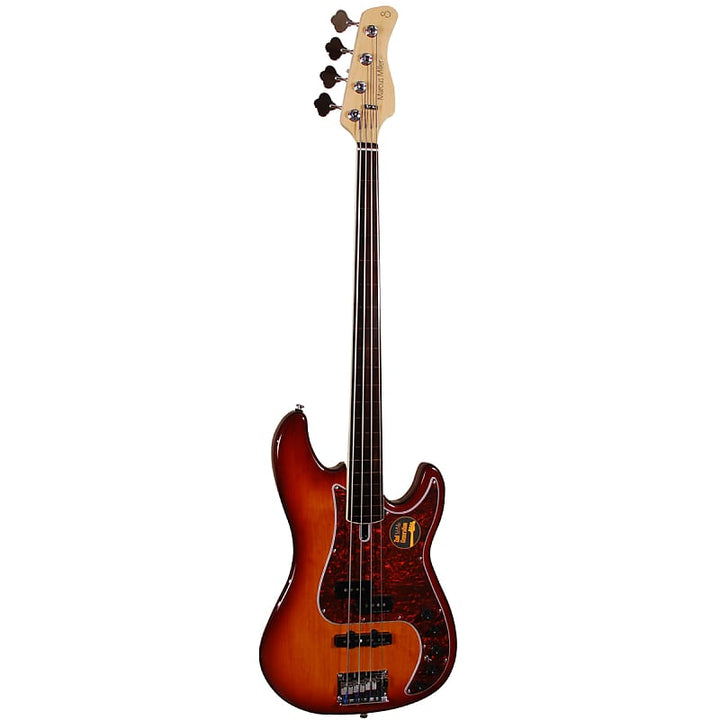 Sire Marcus Miller P7 Alder 4-String 2nd Gen Fretless Bass Guitar (Tobacco Sunburst)