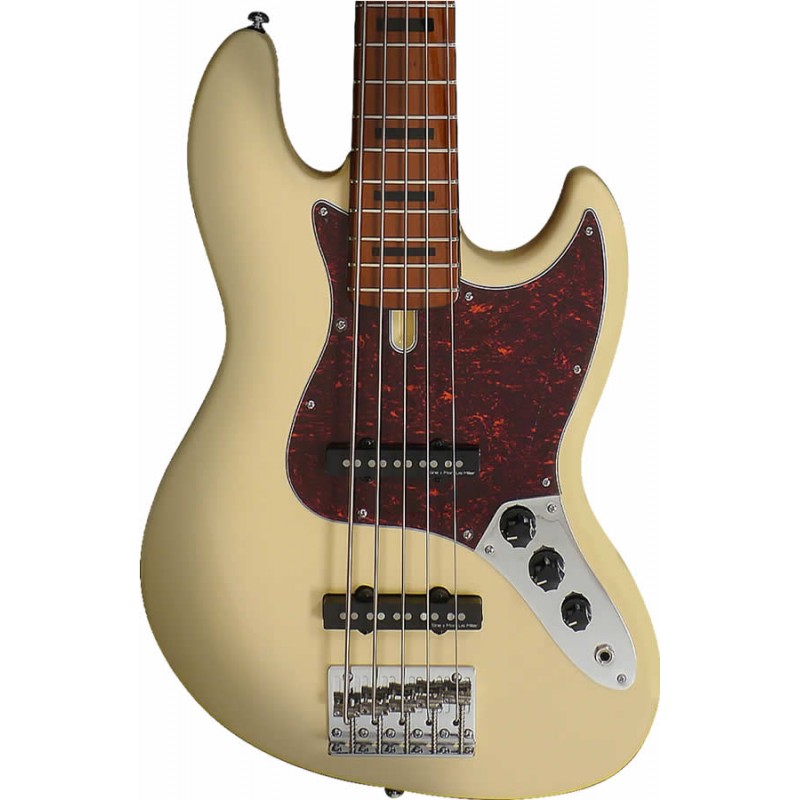Sire Marcus Miller V5 Alder 5-String Electric Bass Guitar (Vintage White)