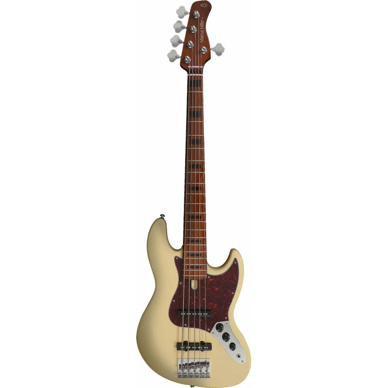 Sire Marcus Miller V5 Alder 5-String Electric Bass Guitar (Vintage White)
