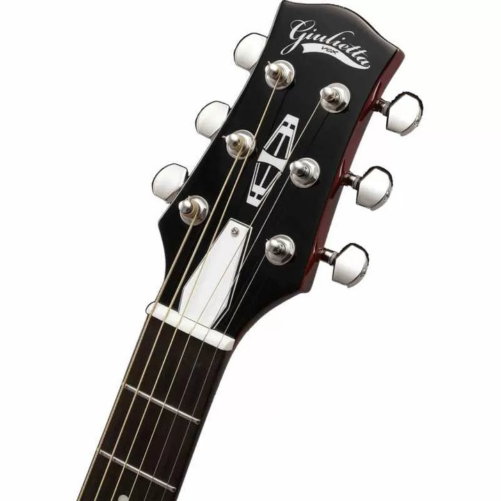 Vox - "Giulietta "VGA-3PS Acoustic Electric Guitar - Active /Passive w/ Deluxe Vox Bag - Trans Red