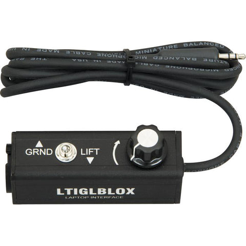 Rapco LTIGLBLOX Audio Device Interface 1/8" to XLR (RENTAL)